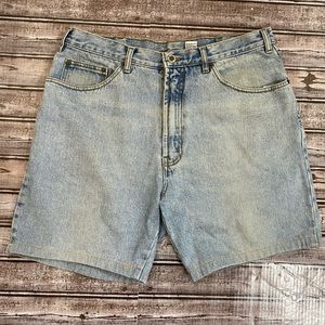 Vintage men’s saugatuck denim dad shorts 36